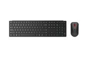 Tastatur - Lenovo Pro Combo 6000 - keyboard and mouse set - US with Euro symbol - eclipse black Input Device - Tastatur & Mussett - Engelsk - Svart - 4X31S04848