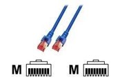 Nettverkskabel - EFB NORDIC EFB-Elektronik ECOLAN patch cable - 1.5 m - blue - Blå - 1m - K5513.1,5