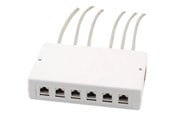Tilbehør - EFB NORDIC EFB-Elektronik Keystone Distribution Box SM 6/12 - surface mount distribution box - ET-25174.1