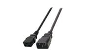 Strømkabel (ekstern) - EFB NORDIC EFB-Elektronik - power extension cable - IEC 60320 C20 to IEC 60320 C19 - 1.8 m - EK519.1,8