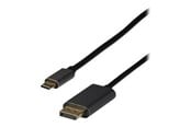 Skjermkabel - EFB NORDIC EFB-Elektronik - video adapter cable - 24 pin USB-C to DisplayPort - 2 m - EBUSBC-DP14K.2