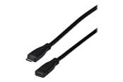 USB - EFB NORDIC EFB-Elektronik - USB-C extension cable - 24 pin USB-C to 24 pin USB-C - 1 m - EBUSBC-USBC10GE.1