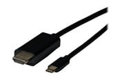 Skjermkabel - EFB NORDIC EFB-Elektronik adapter cable - 2 m - EBUSBC-HDMI-4K30K.2
