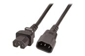 Strømkabel (ekstern) - EFB NORDIC EFB-Elektronik - power extension cable - IEC 60320 C14 to IEC 60320 C15 - 1 m - EK585.1V2
