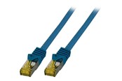 Nettverkskabel - EFB NORDIC EFB-Elektronik patch cable - 15 mm - blue - Blå - 0cm - MK7001.0,15BL