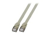 Nettverkskabel - EFB NORDIC EFB-Elektronik patch cable - 15 cm - grey - Grå - 0.1m - K5545GR.0,15