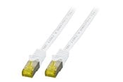 Nettverkskabel - EFB NORDIC EFB-Elektronik patch cable - 15 cm - white - Hvit - 0.1m - MK7001.0,15W
