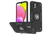 Mobil - Deksel og etui - Wozinsky ing Armor case for Samsung Galaxy A03 armored cover magnetic holder ring black - 9145576265703