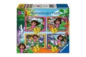 Puslespill - Ravensburger - Dora the Explorer Jigsaw Puzzle: Join the Adventure! - 4 Puzzles - 120042044
