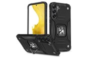 Mobil - Deksel og etui - Wozinsky Ring Armor case for Samsung Galaxy S23+ armored cover magnetic holder ring black - 9145576274071