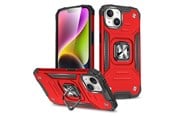 Mobil - Deksel og etui - Wozinsky Ring Armor iPhone 15 Plus iPhone 15 Plus Ring Armor Case - Red - 9145576280614
