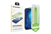 Mobil - Beskyttelsesglass - Wozinsky 9H tempered glass with mounting frame for iPhone 14 Pro Max  Premium Glass - black - 9145576280942