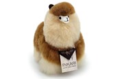 Plush - Inkari Alpacas Alpaca small - Moccachino - 23CM - ALPACA_TOY_SMALL_MOCCACHINO