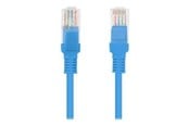 Nettverkskabel - Lanberg patch cable - 10 m - blue RAL 5012 - Blå - 10m - PCU5-10CC-1000-B