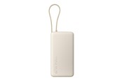 Nødlader - Xiaomi 67W Power Bank 20000 (Integrated Cable) Tan - 20000 mAh - BHR08O7GL