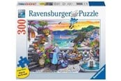 Puslespill - Ravensburger Jigsaw Puzzle Santorini Sunset 300 Pieces. - 171309