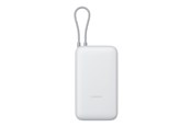 Nødlader - Xiaomi PB2020MI power bank - integrated cable - Li-Ion - USB-C USB - 22.5 Watt Nødlader - Grey - 20000 mAh - BHR9738GL