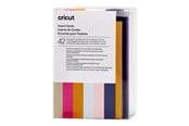 Etikettskriver - Cricut Sensei Sampler - insert card - 42 pieces - R10 - 8.9 x 12.4 cm - Twilight tulip powder blue - 2009464