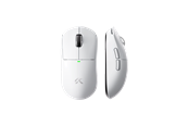 Mus - MCHOSE A5 V3 Ultra Lightweight Wireless - Gaming mus - Optisk - 6 - Hvit - MC-A5V3-2