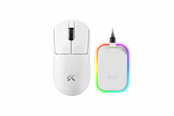 Mus - MCHOSE A7 V2 Ultra+ Lightweight Wireless - Gaming mus - Optisk - 6 - Hvit - MC-A7V2-10