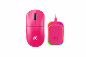 Mus - MCHOSE A7 V2 Ultra+ Lightweight Wireless - Gaming mus - Optisk - 6 - Rød - MC-A7V2-11