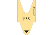 Papir, Fotopapir & Etiketter - METO Gule T80 billetter t/D80 billettdispenser - 39648160