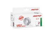 Papir, Fotopapir & Etiketter - METO Prisetiketter, 26x16mm, hvit, 6rl/1000 - 9506167