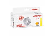 Papir, Fotopapir & Etiketter - METO Prisetiketter, 26x16mm, neonoransje, 6rl/1000 - 30007269