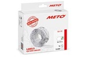 Papir, Fotopapir & Etiketter - METO Prisetiketter avtak. 26x12mm, hvit, 12rl/1000 - 30007347