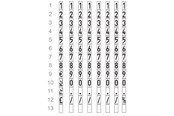 Papir, Fotopapir & Etiketter - METO Classic S 826/12 prispistol, 1 linje 26x12mm - 30007658