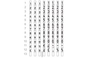 Papir, Fotopapir & Etiketter - METO Classic S 826/12 prispistol, 1 linje 26x12mm - 30007655