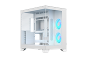 Kabinett - Fractal Design Pop 2 Vision White RGB - Kabinett - Miditower - Hvit - FD-C-POV2A-03