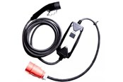 Lading av elbil - eLOAD Model T 11kW with CEE plug and Tesla button - TIE-EV16-P3-TB