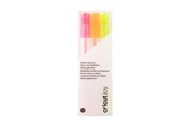 Etikettskriver - Cricut Joy - rollerball pen - glitter neon yellow glitter neon pink glitter neon orange (pack of 3) - 2009963