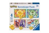Puslespill - Ravensburger Pokémon Puzzle - 4 Puzzles Gulv - 120040262