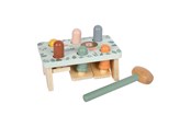 Babyleker - Small Foot - Wooden Hammer Bench Game Safari FSC - 12740