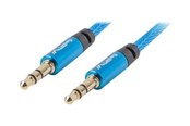 Lydkabel - Lanberg Premium audio cable - 1 m - CA-MJMJ-10CU-0010-BL