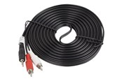 Lydkabel - Lanberg audio cable - 5 m - CA-MJRC-10CC-0050-BK