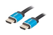 Skjermkabel - Lanberg HDMI cable with Ethernet - 1 m - CA-HDMI-P20CU-0010-BK