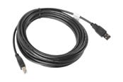 USB - Lanberg - USB cable - USB to USB Type B - 5 m - CA-USBA-10CC-0050-BK