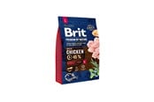 Hund - Brit Premium by Nature Adult L 3kg - 8595602526444