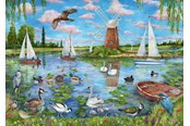Puslespill - Ravensburger Life along the Broads (1000) - 12001716