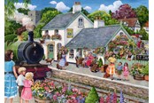 Puslespill - Ravensburger Whistle Stop Cottage (1000) - 12001726