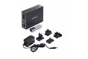 Repeater, forsterkere, bridges og transceivere - StarTech.com - fibre media converter - 10Mb LAN 100Mb LAN 1GbE - TAA Compliant - MCM1110SMLC20