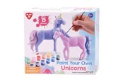 Kreative leker - Playgo Paint your own Unicorns - 15pcs. - 78193