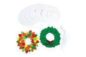 Arts & Crafts - Tilbehør - Colorations - Cardboard Wreaths 24pcs. - CHDYOWRT