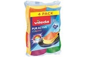 Rengjøring - Vileda Pur Active Colour - 4 pcs - 160039