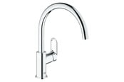 Blandebatterier og beslag - Grohe BauLoop kitchen faucet with swivel spout, chrome - 31368000