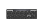 Tastatur - Logitech K980 Signature Slim Solar+ for Business - Tastatur - Fransk - Grå - 920-013774