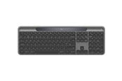 Tastatur - Logitech K980 Signature Slim Solar+ for Business - Tastatur - Engelsk (Storbritannia) - Grå - 920-013778